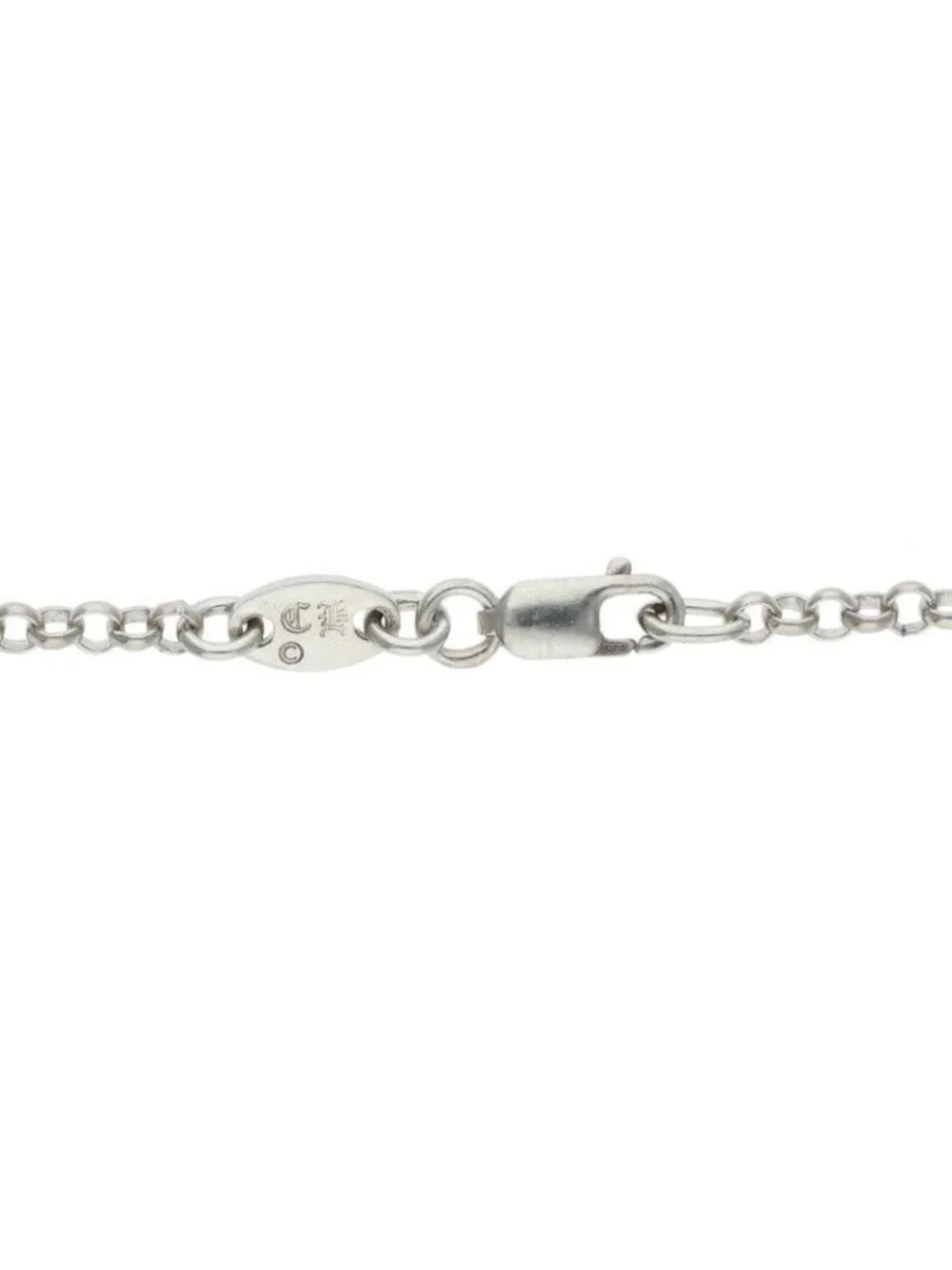 Chrome Hearts Neckchain Roll Chain Silver Necklace